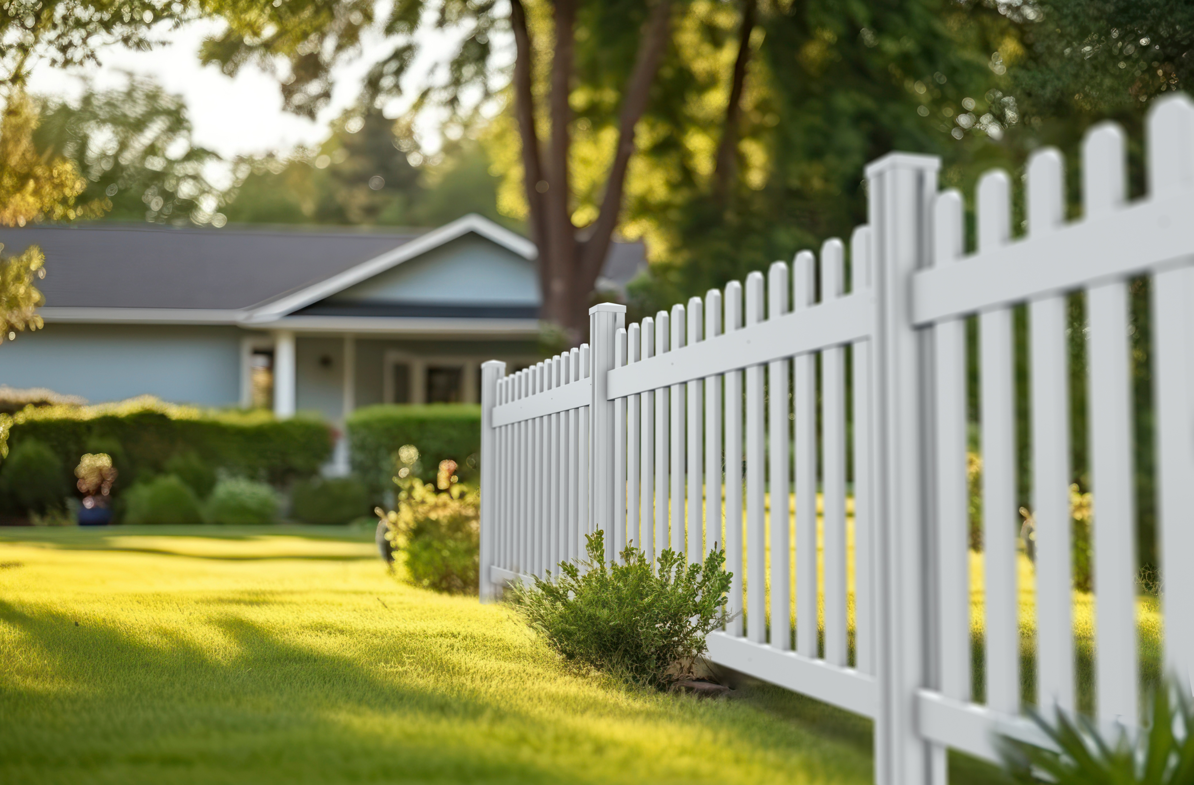 Jiminy Picket Vinyl Fence Panel